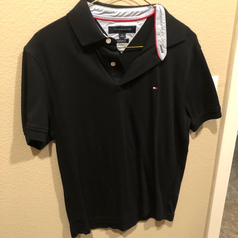 Tommy Hilfager Black Polo